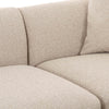 Sylvie Cream Boucle 3-Piece Sectional Model: TOV-L69098-SEC