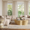 Sylvie Cream Boucle 6-Piece Large Sectional Model: TOV-L69098-SEC1