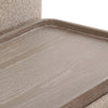 Sylvie Cream Boucle 4-Piece Right Chaise Sectional Model: TOV-L69099-RAF