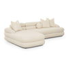 Lulu Cream Boucle Modular LAF Sectional Model: TOV-L69117-SEC-LAF