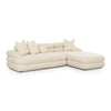 Lulu Cream Boucle Modular RAF Sectional Model: TOV-L69117-SEC-RAF