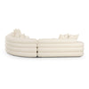 Lulu Cream Boucle Modular Curved Sectional Model: TOV-L69117-SEC1