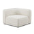 Travie Sand Upcycled Linen Corner Chair Model: TOV-L69204