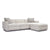 Perry Cream Chenille Modular Sectional Model: TOV-L69219-SEC