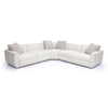 Perry Cream Chenille Modular L-Sectional Model: TOV-L69219-SEC4