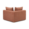 Hangover Sedona Red Textured Fabric Modular Corner Chair Model: TOV-L69244-C