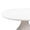 Tulum Ivory Concrete Indoor / Outdoor 47" Round Dining Table Model: TOV-O44067