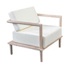 Emerson Cream Outdoor Lounge Chair Model: TOV-O44146