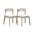 Gata Cream Outdoor Dining Chair - Set of 2 Model: TOV-O54273