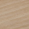 Eclipse Textured Faux Travertine Indoor / Outdoor Side Table Model: TOV-O54274