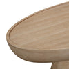 Eclipse Textured Faux Travertine Indoor / Outdoor Coffee Table Model: TOV-O54275