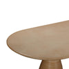 Fassa Terracotta Indoor / Outdoor 87" Oval Dining Table Model: TOV-O54280