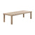 Cassie Natural Outdoor 108" Rectangular Dining Table Model: TOV-O54293