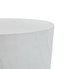 Margot Light Grey Faux Plaster Indoor / Outdoor Concrete Stool Model: TOV-O54298