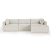Hangover Cream Outdoor Modular Sectional Model: TOV-O54451