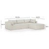 Hangover Cream Outdoor Modular Sectional Model: TOV-O54451
