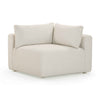 Hangover Cream Modular Outdoor Corner Chair Model: TOV-O54452