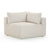 Hangover Cream Modular Outdoor Corner Chair Model: TOV-O54452