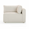 Hangover Cream Modular Outdoor Corner Chair Model: TOV-O54452