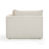 Hangover Cream Modular Outdoor Corner Chair Model: TOV-O54452