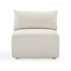 Hangover Cream Modular Outdoor Armless Chair Model: TOV-O54453