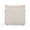 Hangover Cream Modular Outdoor Armless Chair Model: TOV-O54453