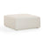 Hangover Cream Outdoor Ottoman Model: TOV-O54454