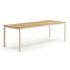 Sardinia Light Teak Outdoor Dining Table Model: TOV-O54460