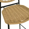 Lucy Natural Dyed Cord Outdoor Counter Stool Model: TOV-O68784