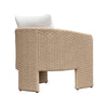 Alexa Cream Performance Fabric Outdoor Armchair Model: TOV-O68809