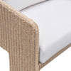 Alexa Cream Performance Fabric Outdoor Sofa Model: TOV-O68810