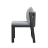 Nancy Grey Outdoor Dining Chair Model: TOV-O68853