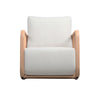 Violette Terracotta and Cream Outdoor Rocking Chair Model: TOV-O68855