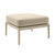 Kapri Taupe Outdoor Ottoman Model: TOV-O68893
