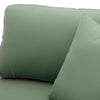 Kapri Moss Green Modular Outdoor RAF Corner Seat Model: TOV-O68895