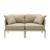 Kapri Taupe Modular Outdoor Loveseat Model: TOV-O68899-LO