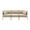 Kapri Taupe Modular Outdoor Sofa Model: TOV-O68899-SO