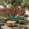 Kapri Moss Green Modular Outdoor Sectional Model: TOV-O68900-SEC