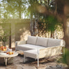 Dunes Cream Outdoor Sectional - RAF Model: TOV-O68967-O68970
