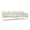 Dunes Cream Outdoor 110" Sofa Model: TOV-O68969-O68970