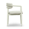 Annika Cream Textured Outdoor Dining Arm Chair Model: TOV-O69106