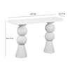 Lupita White Console Table Model: TOV-OC18433