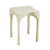 Skully Cream Textured Side Table Model: TOV-OC18622