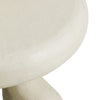 Maddie Cream Textured Side Table Model: TOV-OC18623