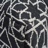 Chiara Indoor / Outdoor Black Accent Pouf Model: TOV-OC18687