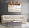 Lana Mirrored Coffee Table By Inspire Me! Home Decor Model: TOV-OC3729