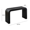 Hump Black Console Table Model: TOV-OC44099