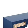 Suzie Navy & Rattan Console Table Model: TOV-OC54208