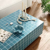Mixie Blue Tile Indoor / Outdoor Coffee Table Model: TOV-OC54329