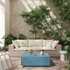 Mixie Blue Tile Indoor / Outdoor Coffee Table Model: TOV-OC54329